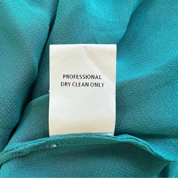 Label By Ritu Kumar Turquoise Sleeveless Dress Size 2 NWT - Picture 13 of 14